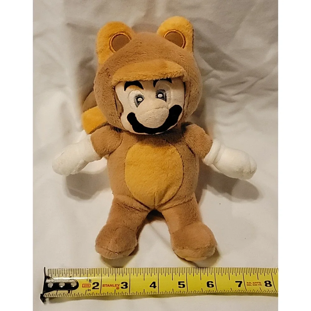 Super Mario Bros. Mario Plush Tanooki Suit 9